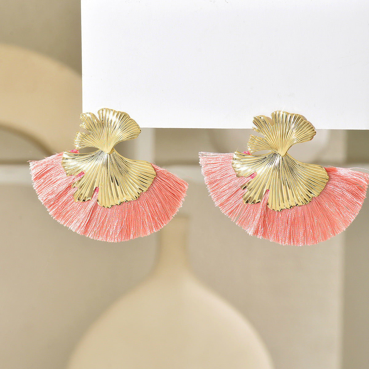 Boucles d’oreilles rétro ❤