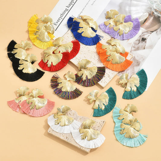 Boucles d’oreilles rétro ❤