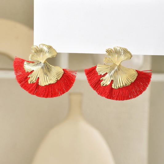 Boucles d’oreilles rétro ❤